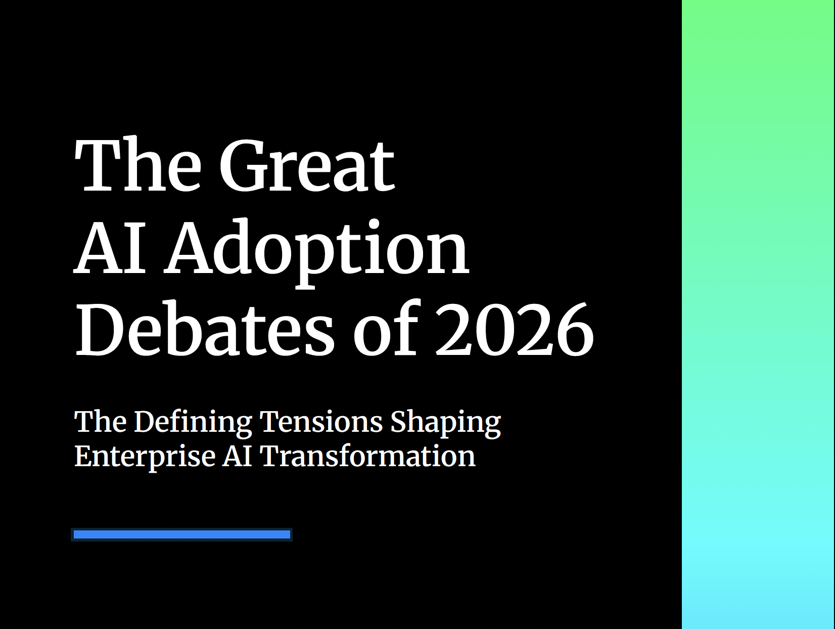The Great AI Adoption Debates of 2026
